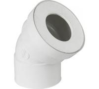 Coude WC 45° Femelle D.100