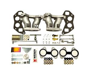 Pipe d'admission pour Weber 45 DCOE pour Triumph TR4