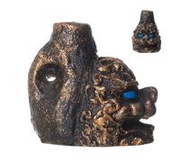 Pipe de mort | Pipe de survie | Pipee de mort aztèque | Mini et des traits effrayants uniques, indispensables pour le camping en plein air et la survie