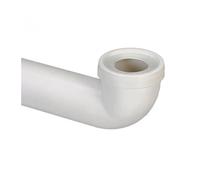 Pipe d'évacuation WC - Girpi - Ø 100 mm - L. 400 mm - Joint en élastomère