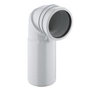 Pipe d'évacuation WC Rapid SL orientable 90° - Accessoire pour bâti-support - Diamètre standard