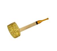 pipe en maïs droite avec tuyau orange