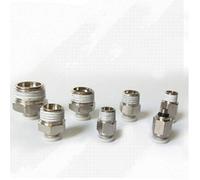 Pipe Fittings & Accessories 10pcs Black 6-16mm OD Hose Tube M5 1/4" 1/8" 3/8" 1/2" Male Thread Push In Joint Air Gas Connector Quick Pneumatic Fittings (Color : 12mm OD Hose, Specification : 12)