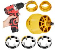 Pipe Gang Kit PVC - Coupe filetée avec broche filetée ronde, outil de précision pour la mise en forme du fil | Outils de coupe et de filetage professionnels pour la réparation de plomberie de la tuyau