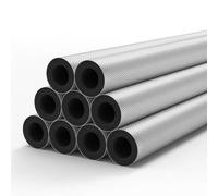 Pipe Insulation Foam Tube Self-Adhesive Wrap with Aluminum Foil for Spigot, Sprinkler, Water Heater Pipes, and Antifreeze(ID*TH 133*20mm/5.24*0.79in)