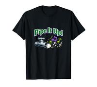 Pipe It Up Plumber Pun Robinet Notes de Musique Graphique T-Shirt