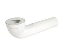 pipe longue pour wc - diamètre 93 mm - longueur 400 mm - nicoll ctw5540