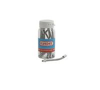 Pipe pour frein acier inoxydable Elvedes Flex (x10) Argenté