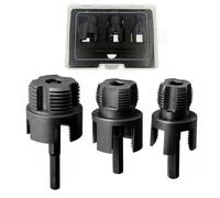 Pipe Thread Cutting Tool | 1/2" 3/4" 1" Internal External Plumbing Repair | Pipe Thread Repair Kit For Technicians Mechanics Home Industry Outdoor