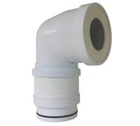 Pipe WC coudée extensible 190 à 390 mm ''Magic Pipe'' D.93/100 REGIPLAST ASPCE