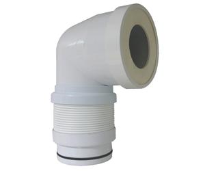 Pipe WC coudée extensible 190 à 390 mm ''Magic Pipe'' D.93/100 REGIPLAST ASPCE