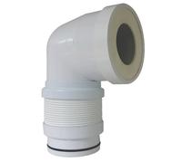 Pipe WC coudée extensible 190 à 390mm ''Magic Pipe'' D.93/100 - REGIPLAST - ASPCE