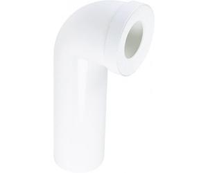 Pipe WC coudée longue Ø 93mm - longueur 330 mm REGIPLAST
