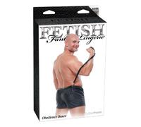 Pipedream - 2 x L/3 x l Noir Fetish Fantasy Lingerie Obéissance Boxer Ensemble