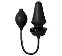 Pipedream - Anal Fantasy Elite Inflatable Silicone Butt Plug Anal, Noir, 1 Unité