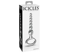 PIPEDREAM Chapelet Anal en Verre Icicles No 67, Transparent, 280 g