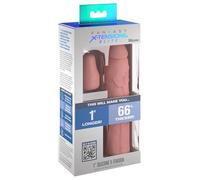 Gaine Phallique Silicone 1 " Silicone X-tension Réaliste Élastique Agrandir