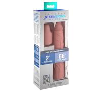 Pipedream Gaine pénienne Fantasy X-tensions Elite 2 Silicone ajustable Naturel 20,3 cm