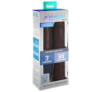 Pipedream Gaine à pénis vibrante Fantasy X-tensions Elite Mega 22,9 cm Marron avec télécommande