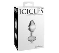 Pipedream Gode en verre Icicles No 44 Transparent