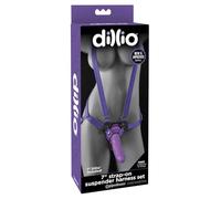 Gode Ceinture Strap-On Suspender 17,8 cm Dillio