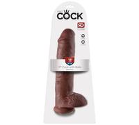 Gode XXL avec Testicules 28 cm King Cock
