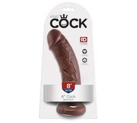 Pipedream Gode Ventouse King Cock 20,3 cm réaliste Marron