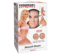 Pipedream Hannah Harper - poupée sexuelle taille réelle - visage 3D