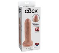 Pipedream - King Kock Non Coupé Dildo Réaliste Flesh, Blanc, 6", 1 Unité