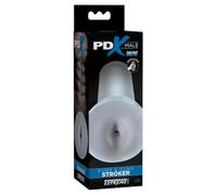 PIPEDREAM PDX Elite Male Masturbateur Pump & Dump Stroker, Transparent, 1 Unité