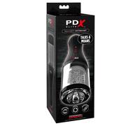 Pipedream - PDX Elite RD526 Masturbateur Talk Dirty Rotobator Transparent