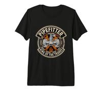 Pipefitter King of The Trades Pride T-Shirt Haut de Gamme