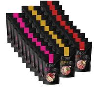 PIPER Animals Assortiment de saveurs au foie de bœuf, aux cœurs de poulet et aux estomacs de bœuf, nourriture humide pour chiens, 30 x 500 g