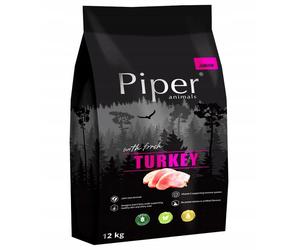 PIPER Animals Junior - Nourriture sèche avec dinde pour chiots - 12 kg