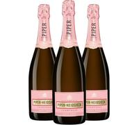 Piper Heidsieck - Champagne Brut Rosé - lot de 3 bouteilles