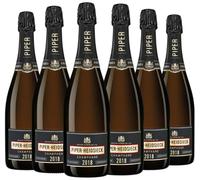 Piper Heidsieck - Champagne Brut Vintage 2018 - lot de 6 bouteilles 75 cl