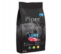 PIPER - nourriture sèche avec agneau pour chiens - 12 kg