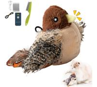 Piper Tomi Cat Toy, Pipertomi Cat Toy, Flapping Bird Cat Toy, Chirping Bird Cat Toy Flapping Wings, Pawfectway Bite Buddy, Pipertomi Bird Cat Toy (1PC-B)