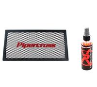 Pipercross Filtre à air + nettoyant compatible avec Audi A3 8L 1.9 TDi 90/100/110/115/130 CV 09/96-05/03.