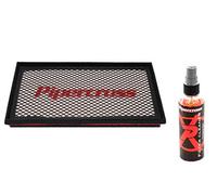 Pipercross Filtre à air + nettoyant compatible avec Peugeot 406/406 Coupé 2.2 16V 07/00-12/04