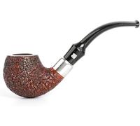 Pipes à Tabac en Bois, Pipe à Fumer en Bois De Bruyère Sculpté à La Main 9mm avec Accessoires Grattoir, élément Filtrant, Boule Filtrante, G
