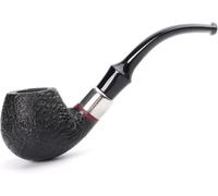 Pipes à Tabac en Bois, Pipe à Fumer en Bois De Bruyère Sculpté à La Main 9mm avec Accessoires Grattoir, élément Filtrant, Boule Filtrante, D
