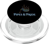Pipes and Pride Cornemuse Highland du Patrimoine écossais PopSockets PopGrip pour MagSafe