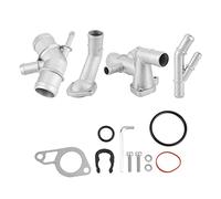 Pipes de Boîtier de Thermostat en Voiture, coulé de Thermostat en Aluminium Pipe D'eau CNC pour MK4 1,8T