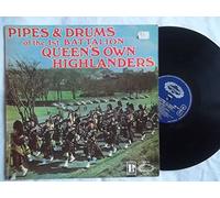 PIPES & DRUMS 1st BATTALION QUEEN'S OWN HIGHLANDERS Self Titled vinyl LP