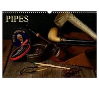 Pipes (Wall Calendar 2026 DIN A3 landscape), CALVENDO 12 Month Wall Calendar: A selection of various pipes and tobaccos quite vintage style