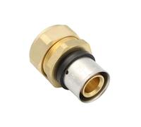 pipetec pressf itting Raccord passage 26 x 3 mm Composite Tuyau sur 28 mm Tube en cuivre contour, DVGW, th-d3500 Profil