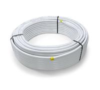 Pipetec Tube multicouche en aluminium multicouche 20 x 2 mm 25 m Blanc