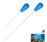 Pipette 30 ml et 50 ml, grande pipette avec ballon d'aspiration pour changement d'eau d'aquarium