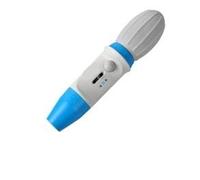 Pipette à grand volume Pompe à pipette manuelle Micropipette de laboratoire Équipement de laboratoire chimique 0,1-100 ml(Blauw)
